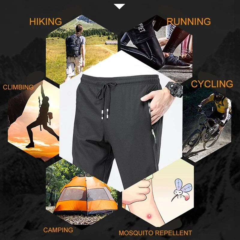 Combo of Men's NS Lycra Track Pants (Pack of 2)